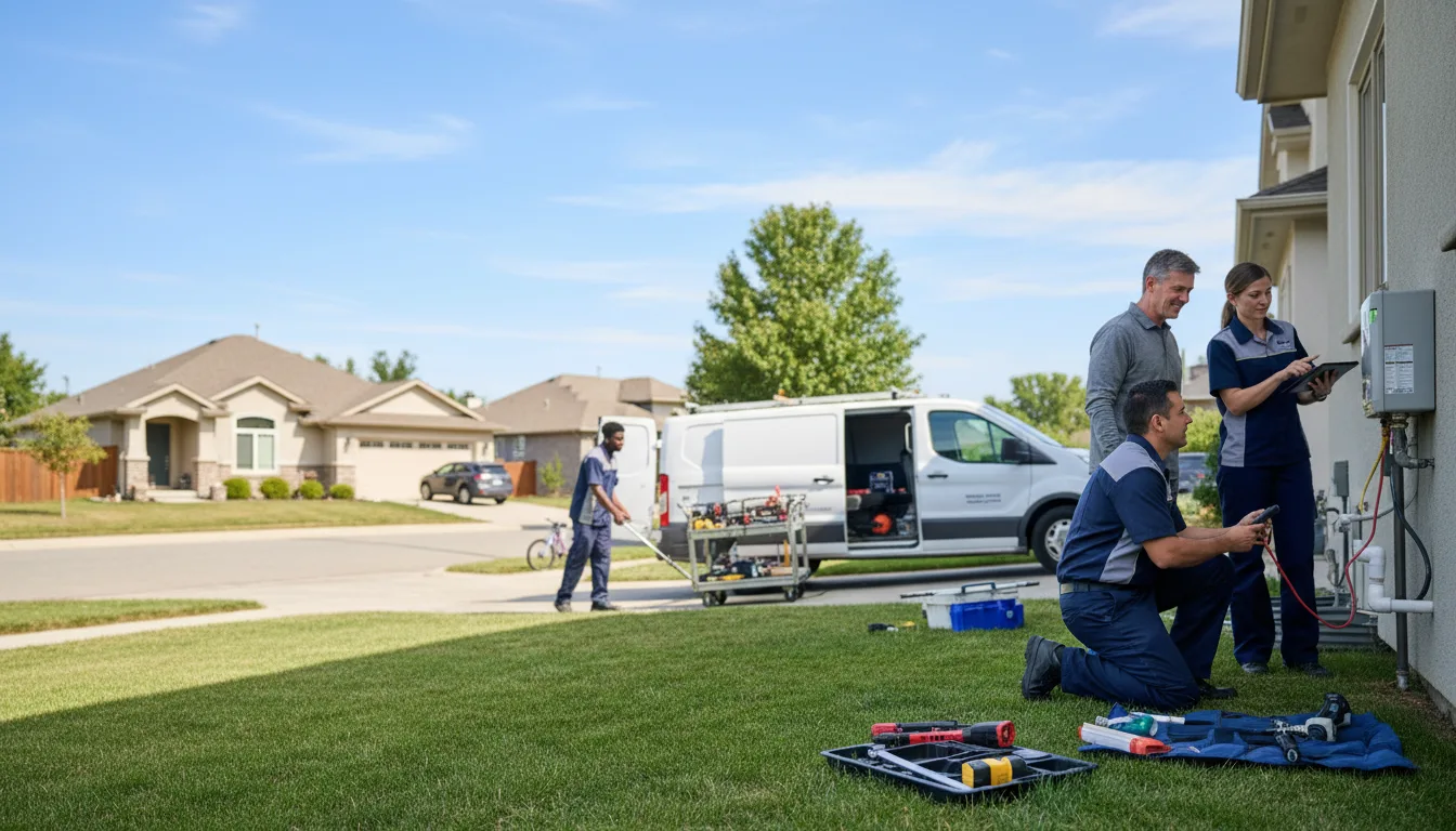 Tankless water heater service in Tannersville, VA